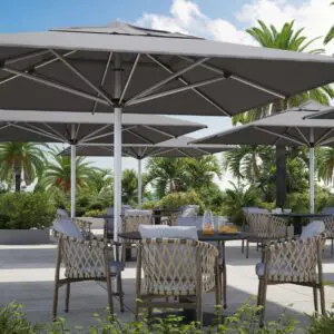 Shadowspec: The SU10 Commercial Centre Pole Umbrella — Heavy-Duty Shade for Commercial & Residential Spaces