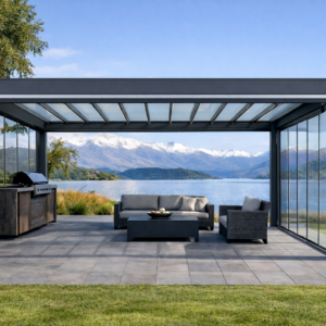 Orion Sky: Fixed Polycarbonate Roof System on the Orion Frame