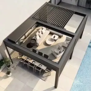 Orion Apex – Retractable Louvre System