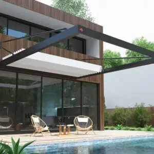 B CUBE URBAN – Modern Bioclimatic Pergola for Urban Spaces