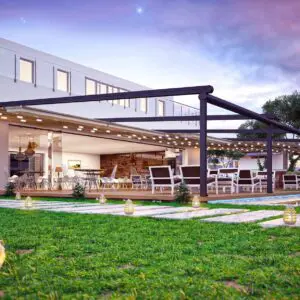 SUBULATE TECTONA – Engineered for Large-Scale Outdoor Living