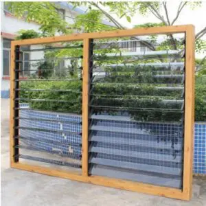Orion System Glass Side Louvres