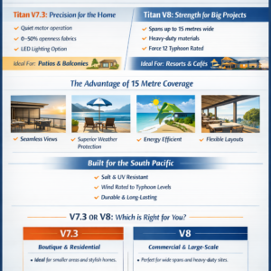 Titan Blinds: V7.3 and V8 Zip Systems