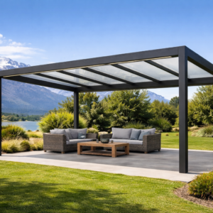 Cerberus Sky: Fixed Outdoor Roof with Natural Light