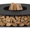 Kossuth Round Corten Steel Fire Pit - Image 10