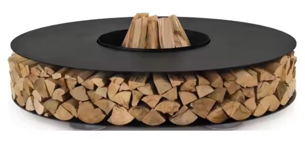 Kossuth Round Corten Steel Fire Pit - Image 10