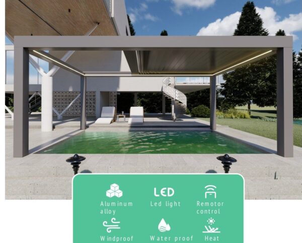 Andromeda Retractable Louvre System - Image 2