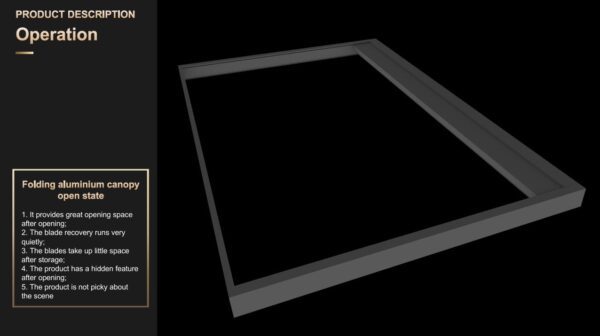 Gemini Folding Aluminium Retractable Roof: A New Era in Outdoor Sunshade Innovation - Image 7