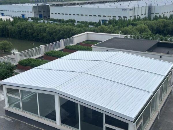 Gemini Folding Aluminium Retractable Roof: A New Era in Outdoor Sunshade Innovation