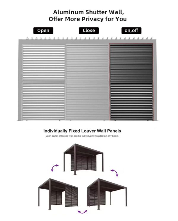 The Cerberus Standard Louvre System – Manual or Motorised - Image 27