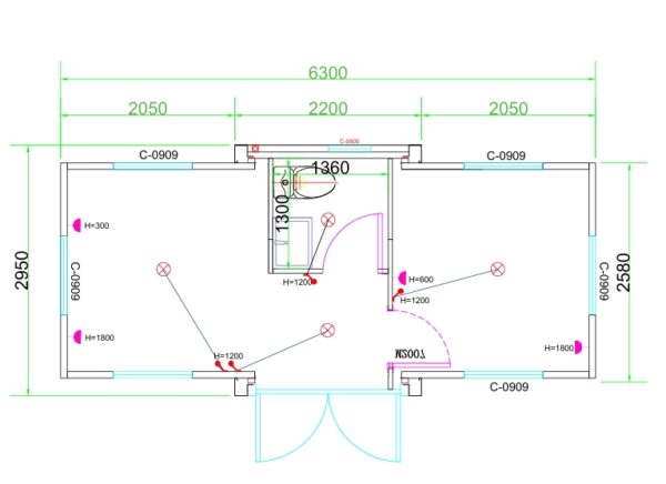 Arborlon Expandable Container Houses: Standard Layout and Customization Options - Image 2