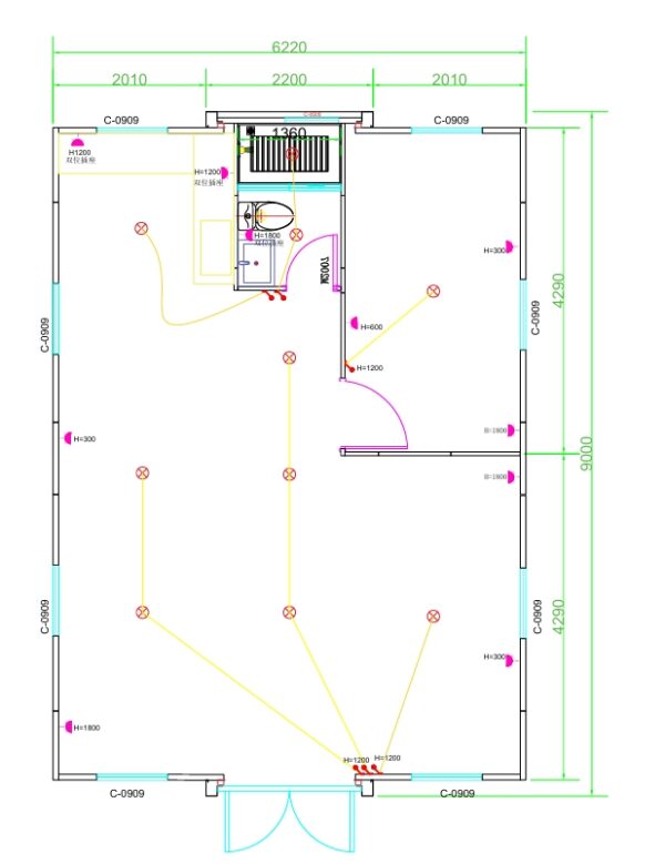 Arborlon Expandable Container Houses: Standard Layout and Customization Options - Image 9