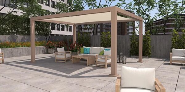 Cerberus Aluminium Frame-Only Pergola | Modern, Minimalist, and Built to Last