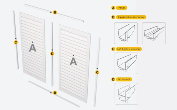 Aluminium Shutters - Image 19