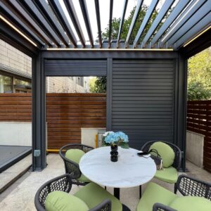 Retractable Aluminium Side Shutters: Transform Your Outdoor Space with Privacy, Protection, and Style