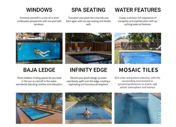 Customise Your Boann Container Pool: 6 Features to Transform Your Outdoor Space