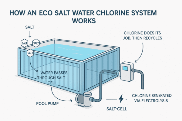 Eco Salt Water Chlorine Systems: The Smart, Sustainable Choice for Container Pools - Image 2