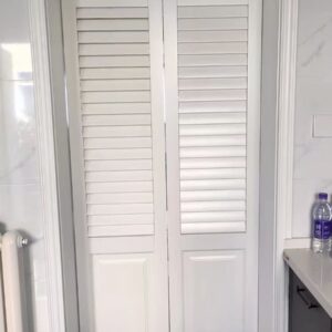 Solid Panel Basswood Shutters