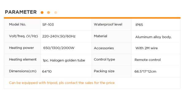 Cerberus Standard and Plus Mounted Electric Heater - Image 6