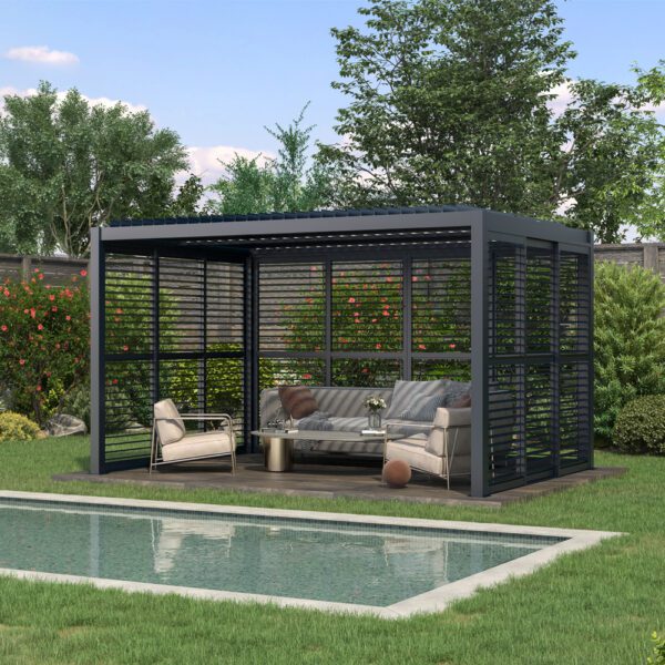 Vanguard Louvre System: A Reliable Manual-Only Pergola Solution - Image 21