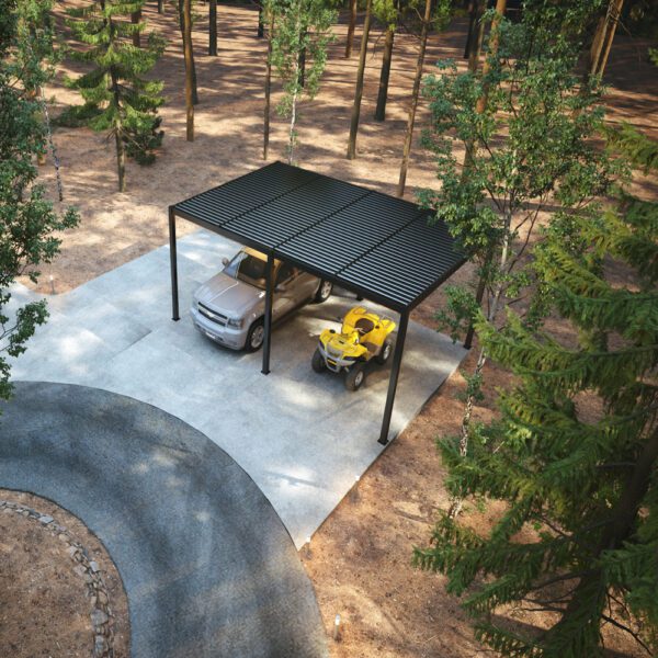 Vanguard Fixed Roof Louvre/Carport System: Versatile Outdoor Solution - Image 5