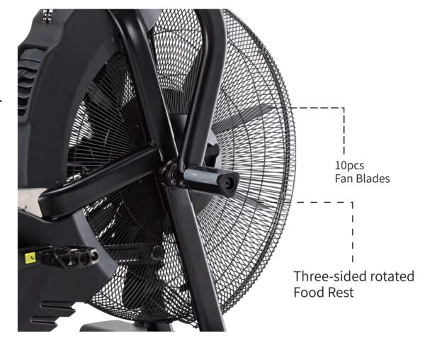 VIMDO VAB03M Professional Exercise Magnetic Air Bike - Image 9