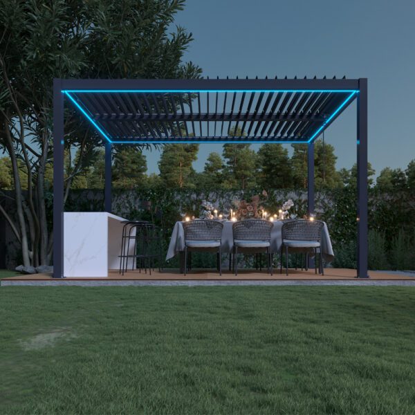 Vanguard Louvre System: A Reliable Manual-Only Pergola Solution - Image 11