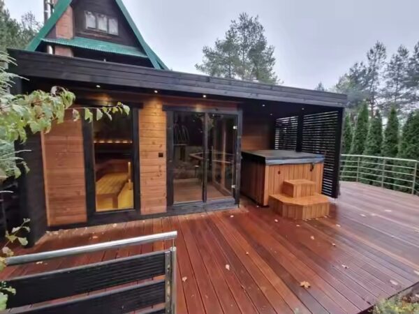 Outdoor Sauna Room with Covered Shed – 4m x 2m Ultimate Wellness Retreat - Image 4
