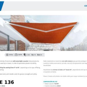Lusitania Cofre Awning Collection – Premium Outdoor Shading Solutions