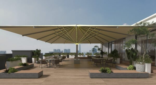 Skjold Umbrella – Large-Scale Commercial Shade Solution - Image 3