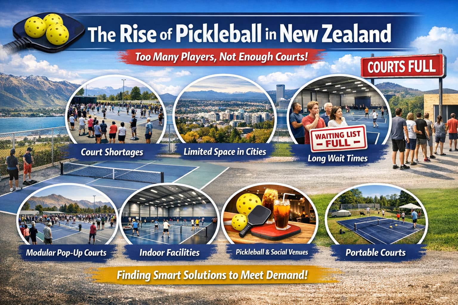 Pickleball shortages