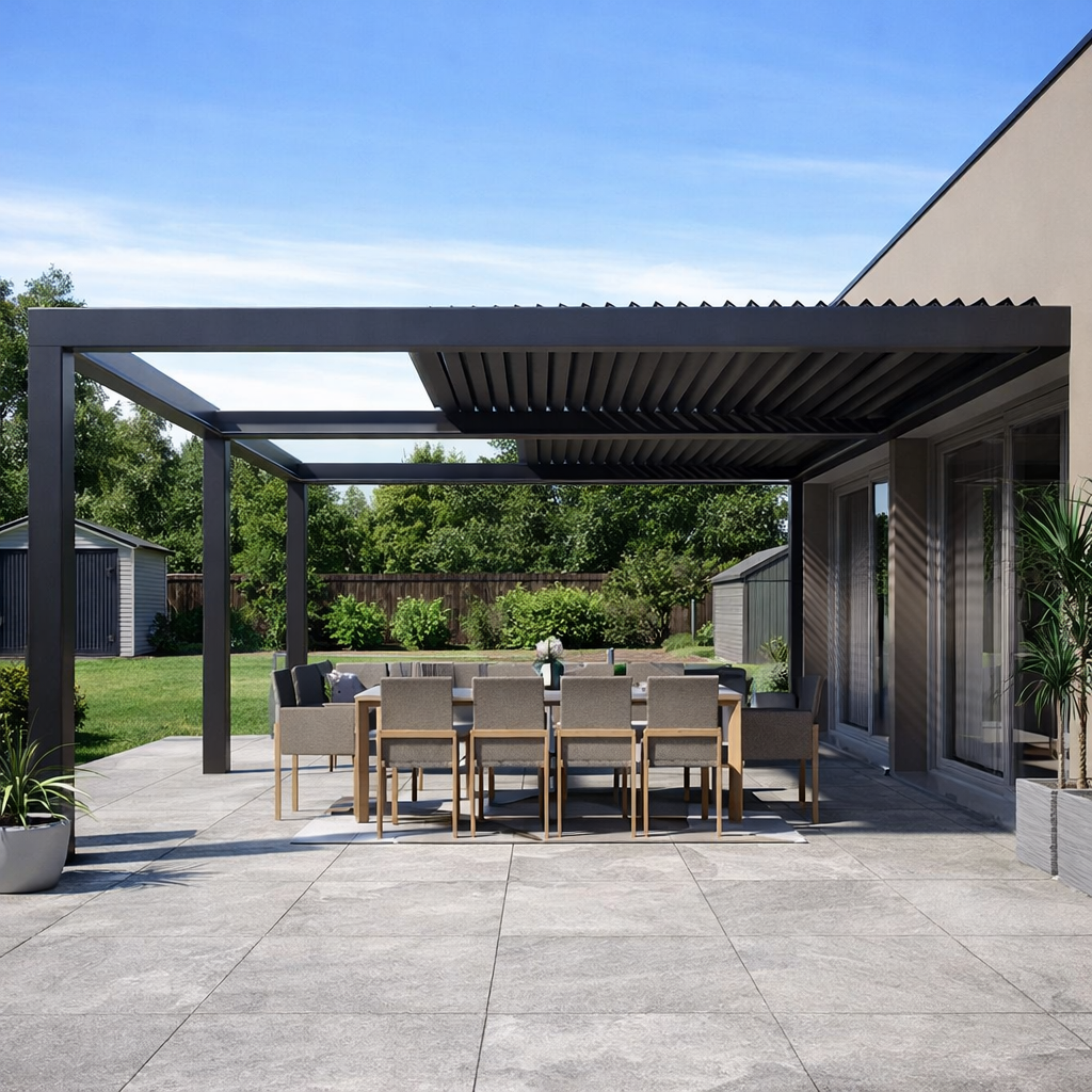 Cerberus Eclipse Retractable Louvre Kitset System - Image 2