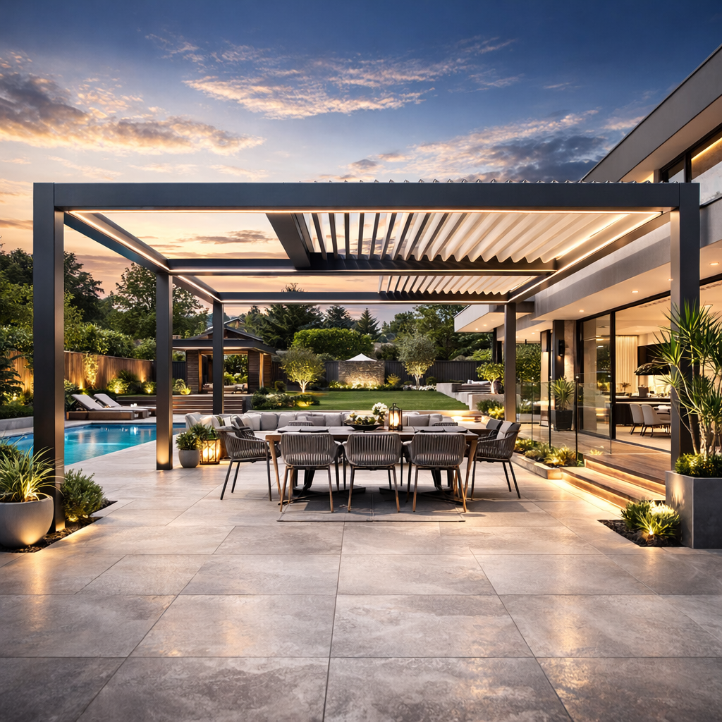 Cerberus Eclipse Retractable Louvre Kitset System - Image 3