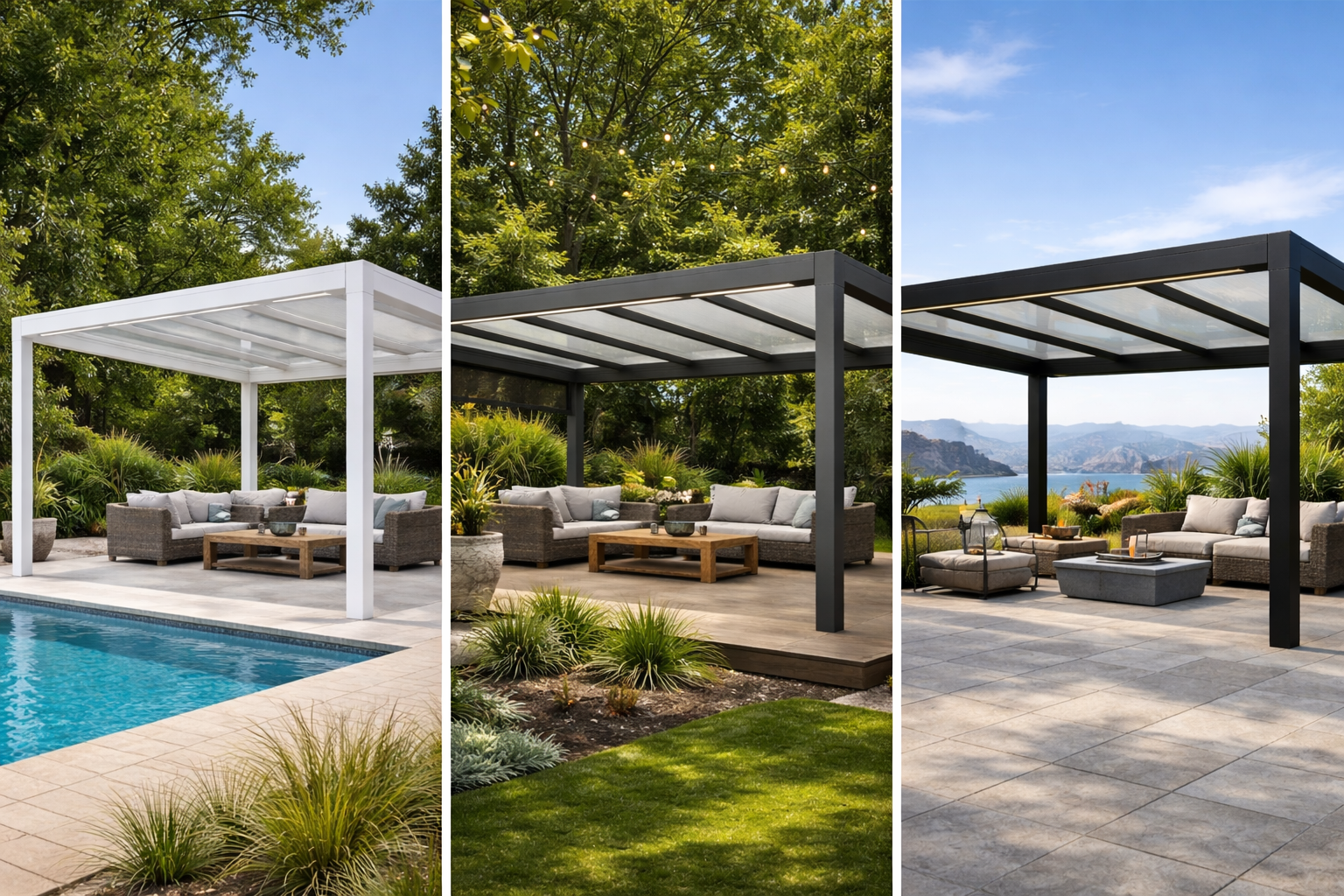 Cerberus Sky: Fixed Outdoor Roof with Natural Light - Image 2